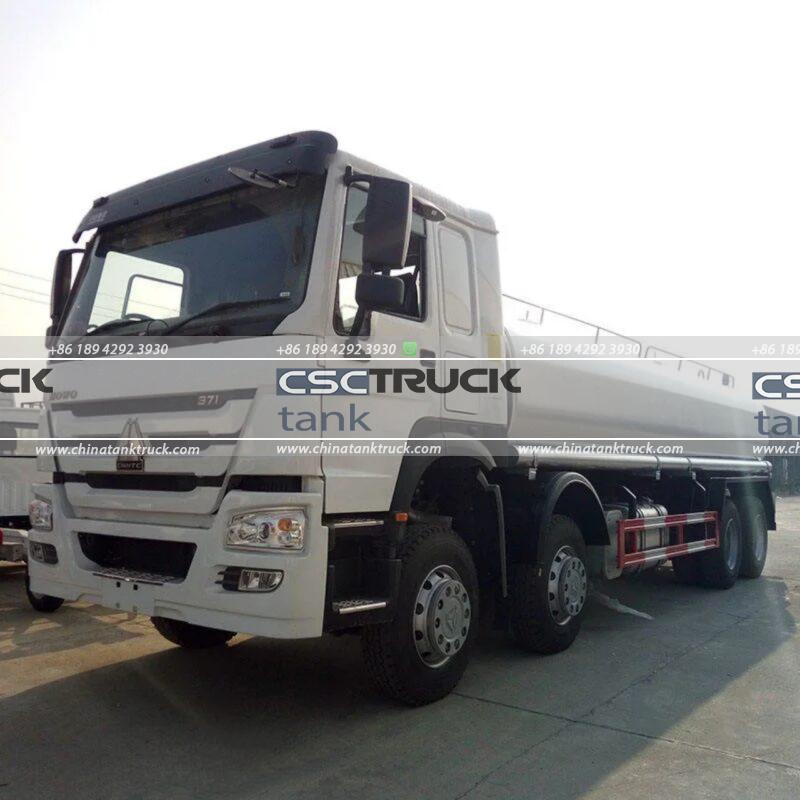 30000 Liters Carbon Steel Fuel Tank Truck