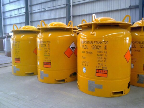 3300 Liters T20 UN1838 Portable Tank