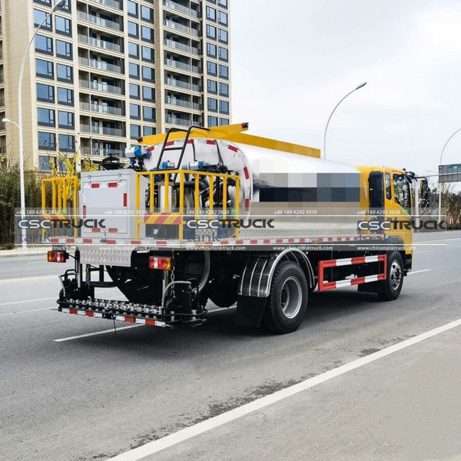 HOWO 9000 Liters Asphalt Tank Truck (3)