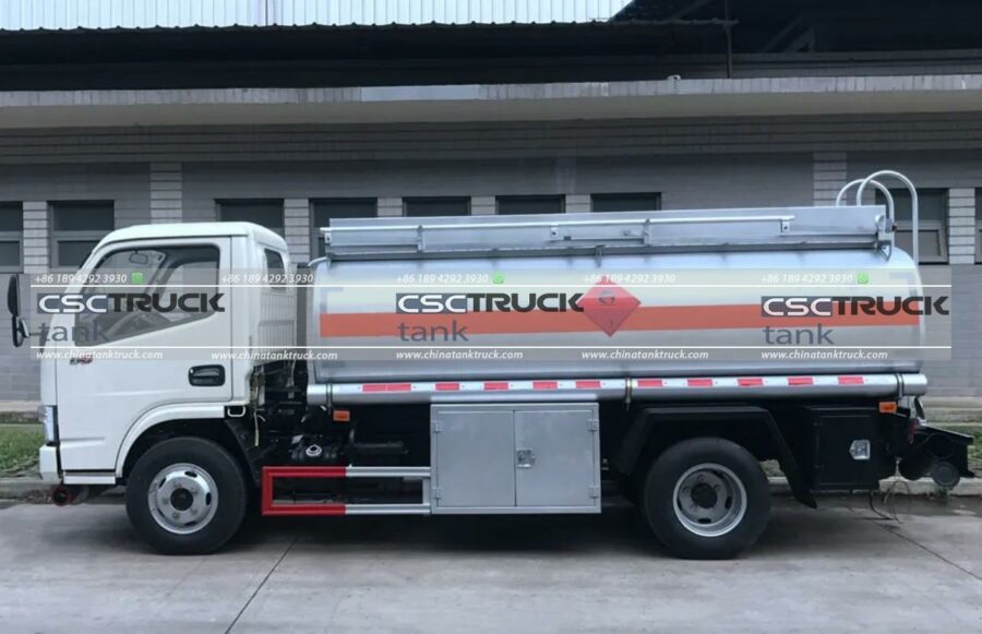 4 CBM 6 Wheelers Small Fuel Tank Truck (4)