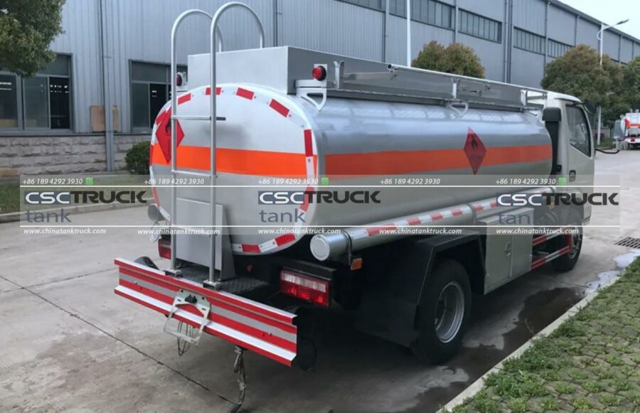 4 CBM 6 Wheelers Small Fuel Tank Truck (5)