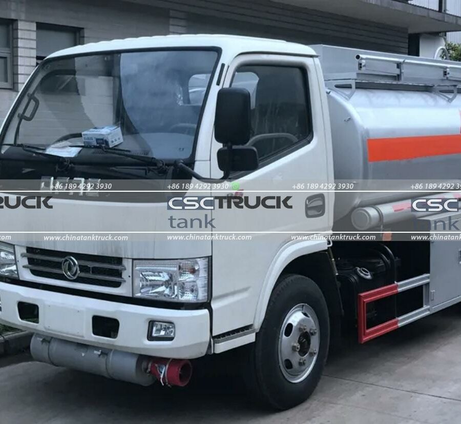 4 CBM 6 Wheelers Small Fuel Tank Truck