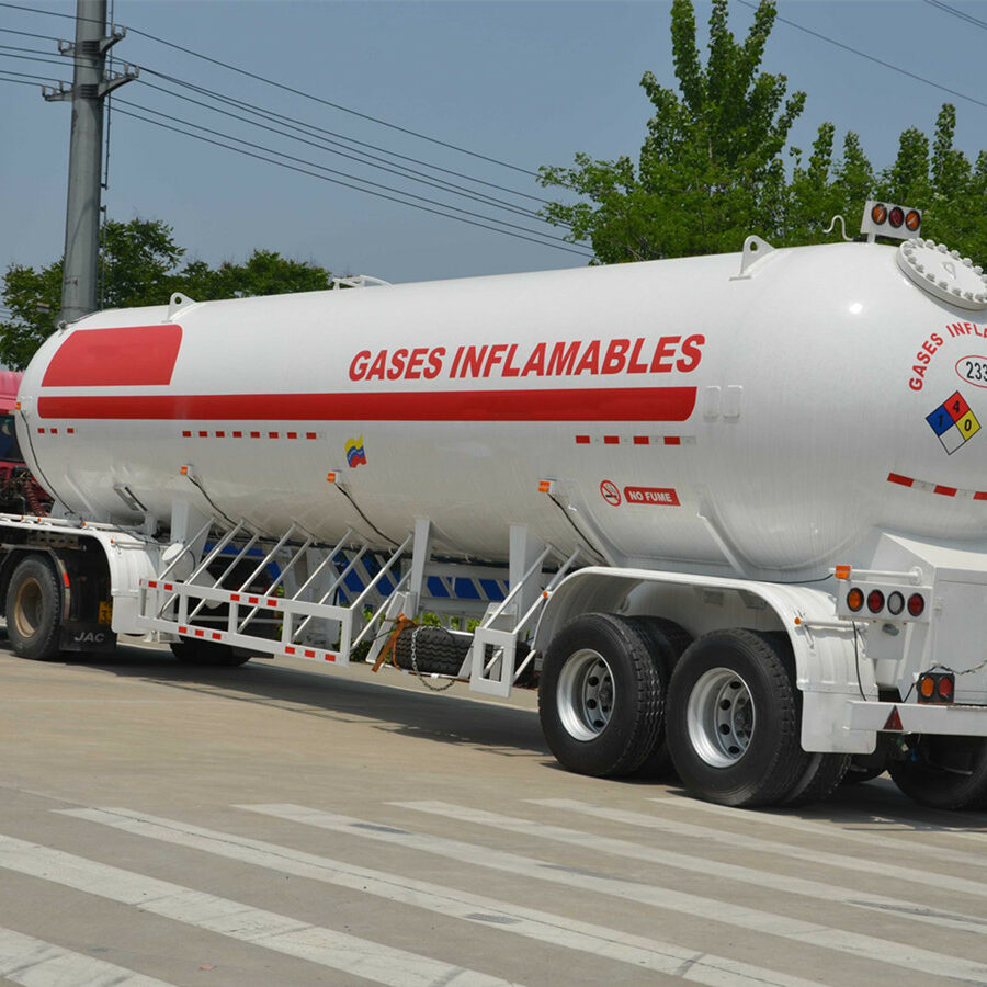 40 CBM 18 Ton LPG Gas Semi Trailer