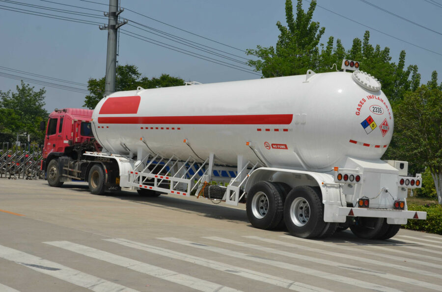 40 CBM 18 Ton LPG Semi Trailer