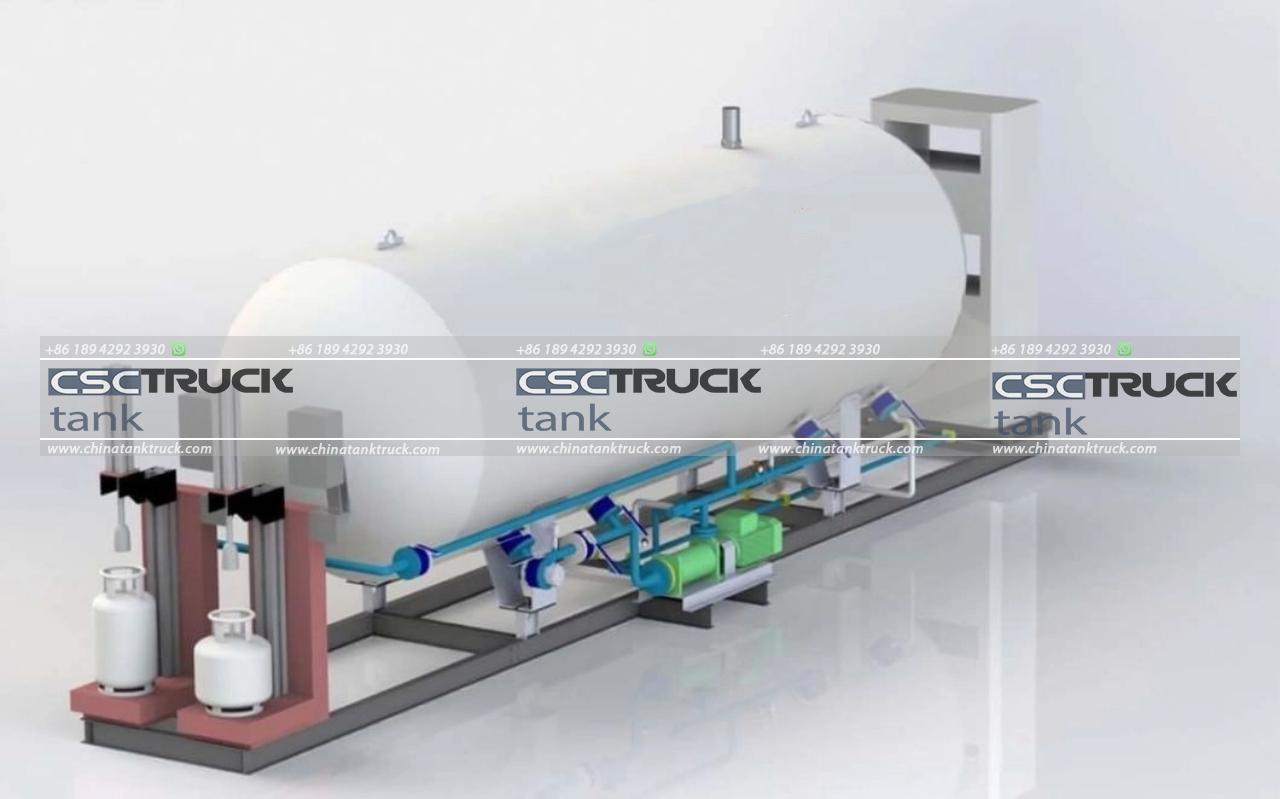 40 CBM LPG Filling Station with 2 Dispensers (7)