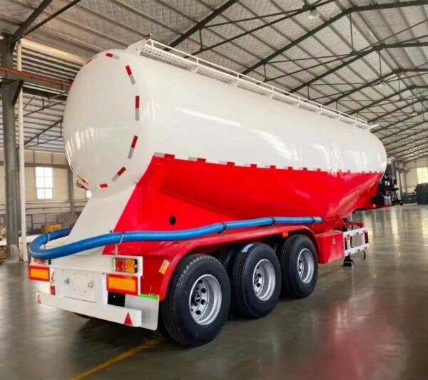 40 CBM Semi-Trailer Pneumatic Tank Truck (2)