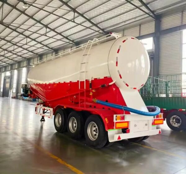 40 CBM Semi-Trailer Pneumatic Tank Truck (3)