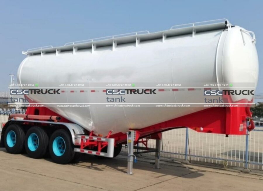 40 CBM Semi-Trailer Pneumatic Tank Truck (4)