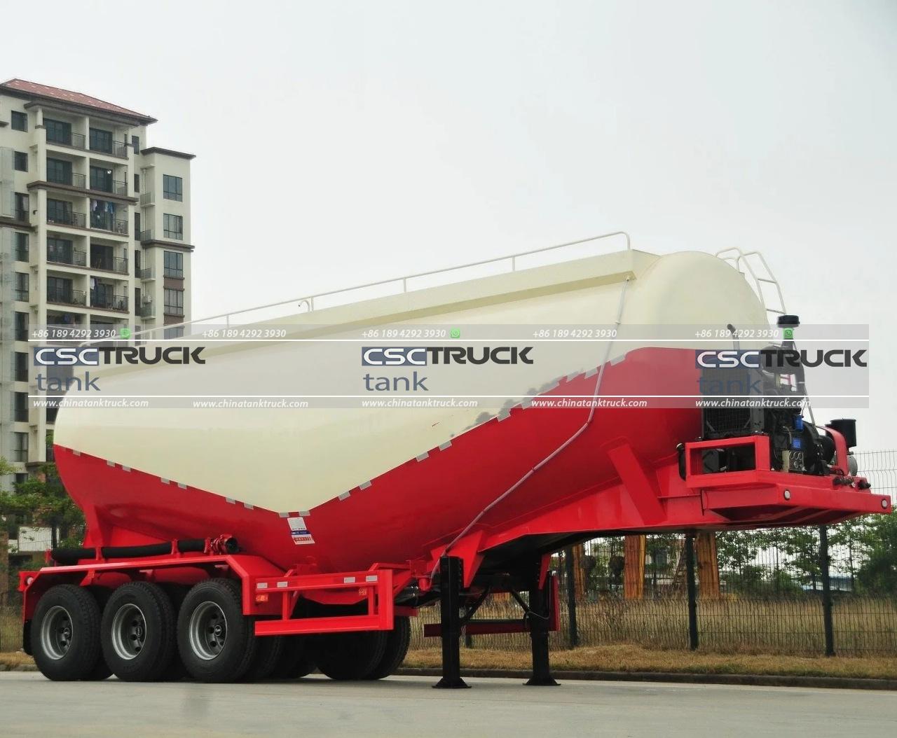 40 CBM Semi-Trailer Pneumatic Tank Truck (5)