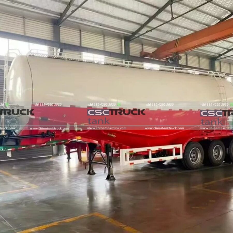 40 CBM Semi-Trailer Pneumatic Tank Truck