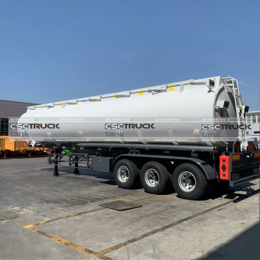 40000 Liters Chemical Semi Trailer Tank Truck