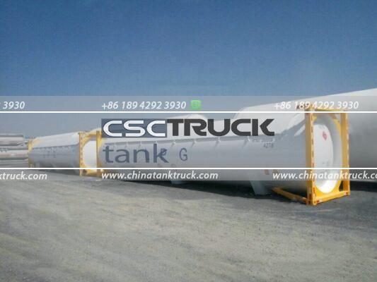 40FT 52 CBM LPG ISO Tank Container