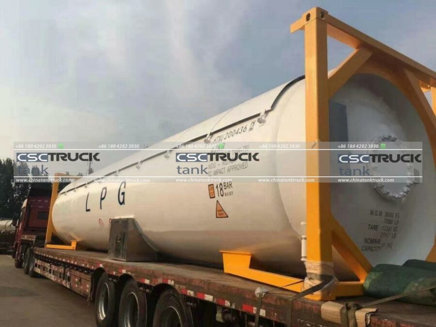 40FT 52 CBM LPG ISO Tank Container (3)