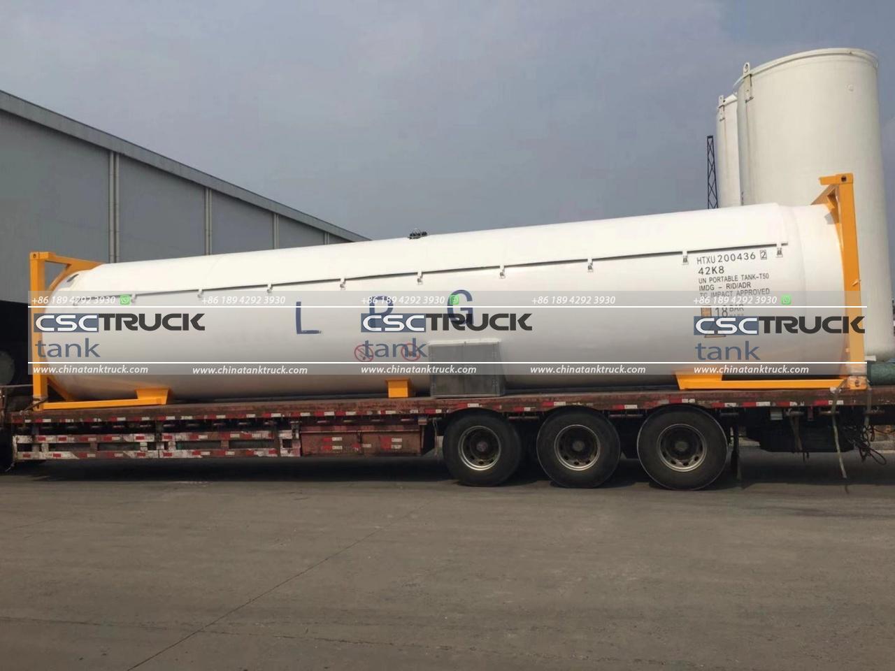 40FT 52 CBM LPG ISO Tank Container (4)