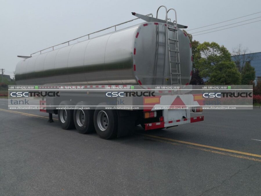 40Ton Payload Milk Tank Semi Trailer