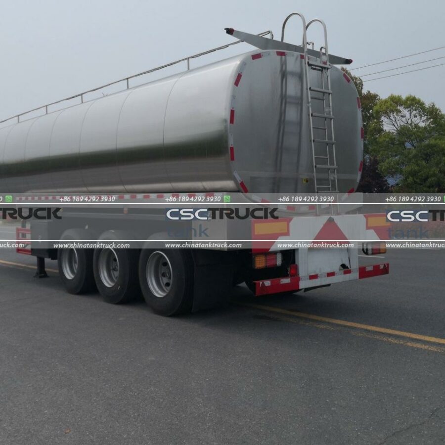 40Ton Payload Milk Tank Semi Trailer