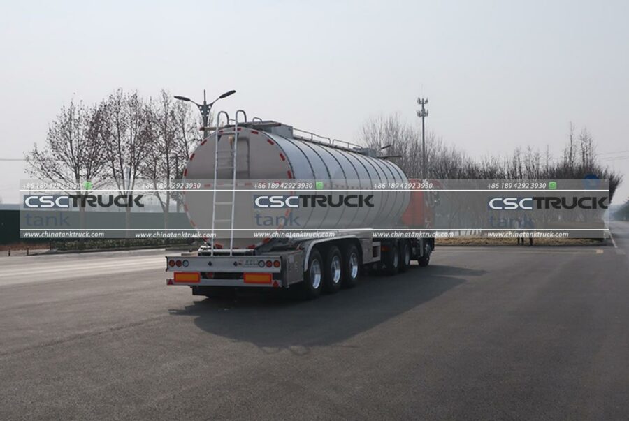 42 CBM Milk Tanker Trailer