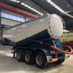 45 CBM Semi Trailer Pneumatic Tank Truck