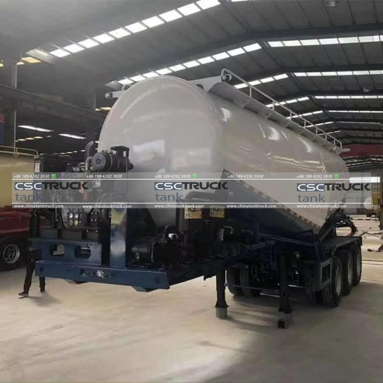 45 CBM Semi Trailer Pneumatic Tank Truck (2)