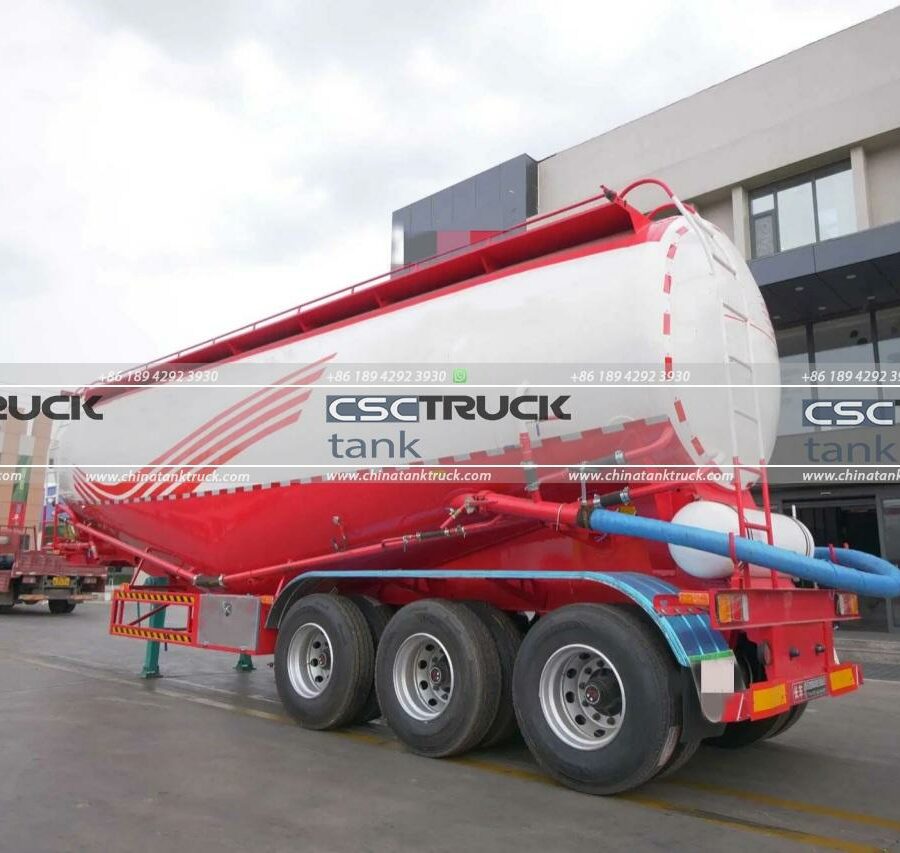 45 CBM Semi-Trailer Pneumatic Tank Truck (2)