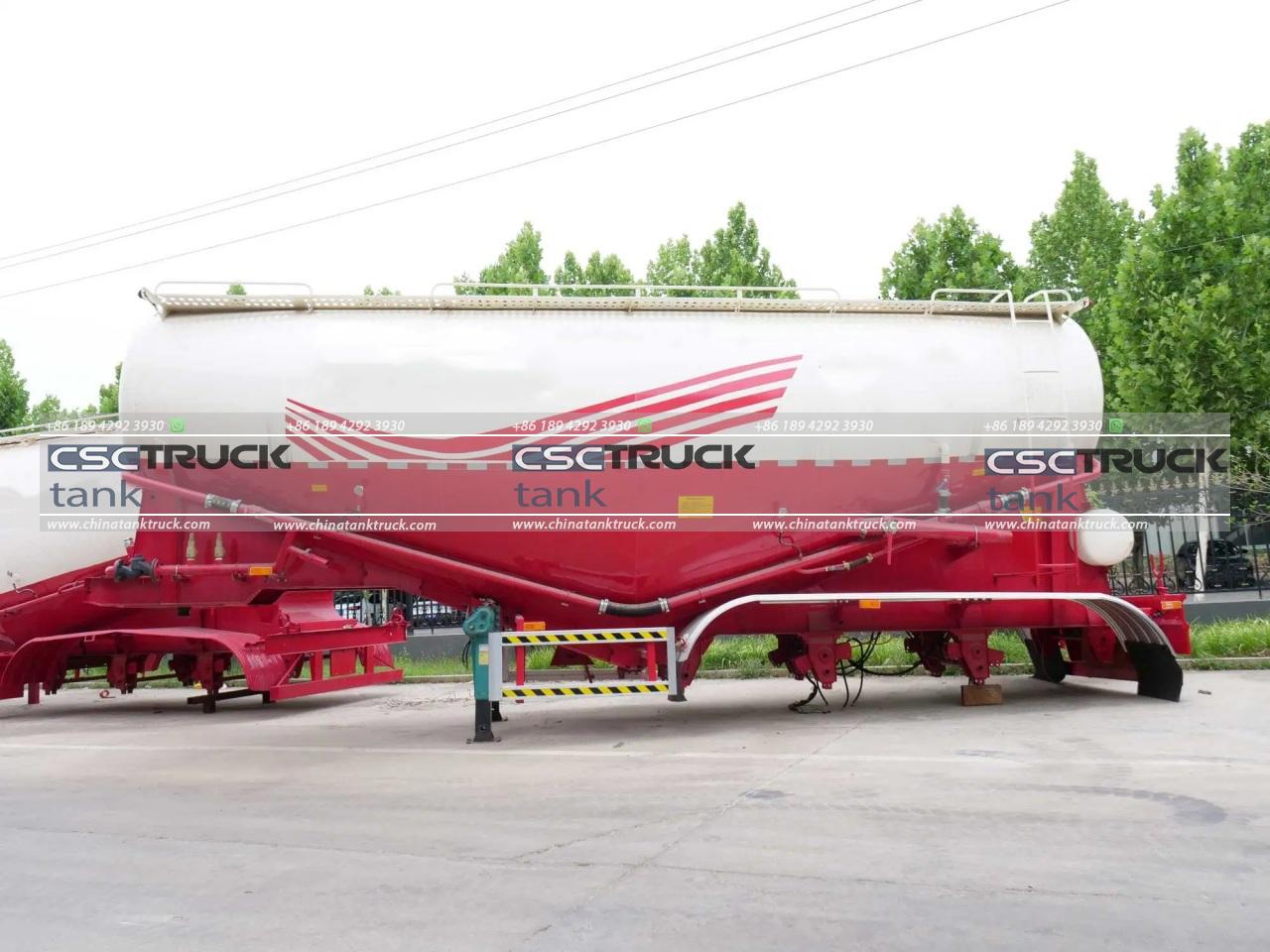 45 CBM Semi-Trailer Pneumatic Tank Truck (3)