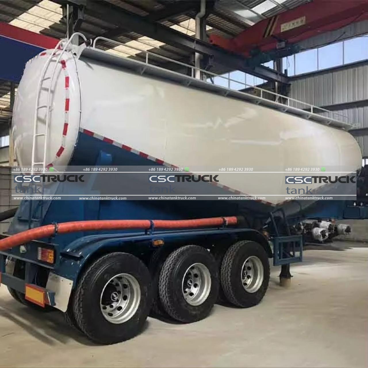 45 CBM Semi Trailer Pneumatic Tank Truck (4)