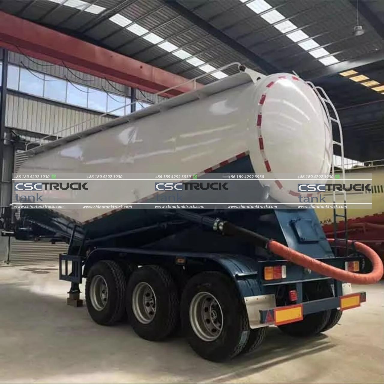 45 CBM Semi Trailer Pneumatic Tank Truck