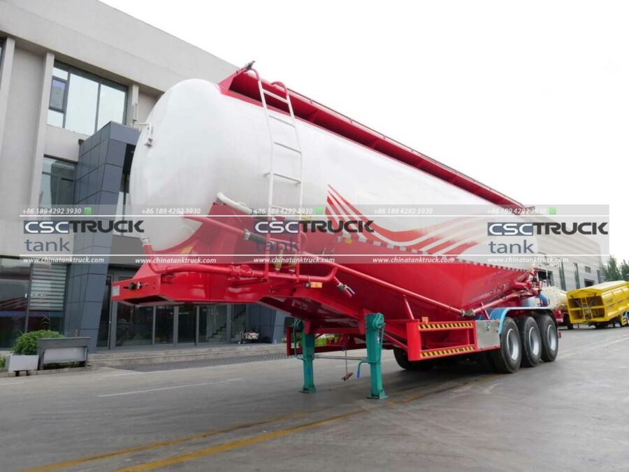 45 CBM Semi-Trailer Pneumatic Tank Truck