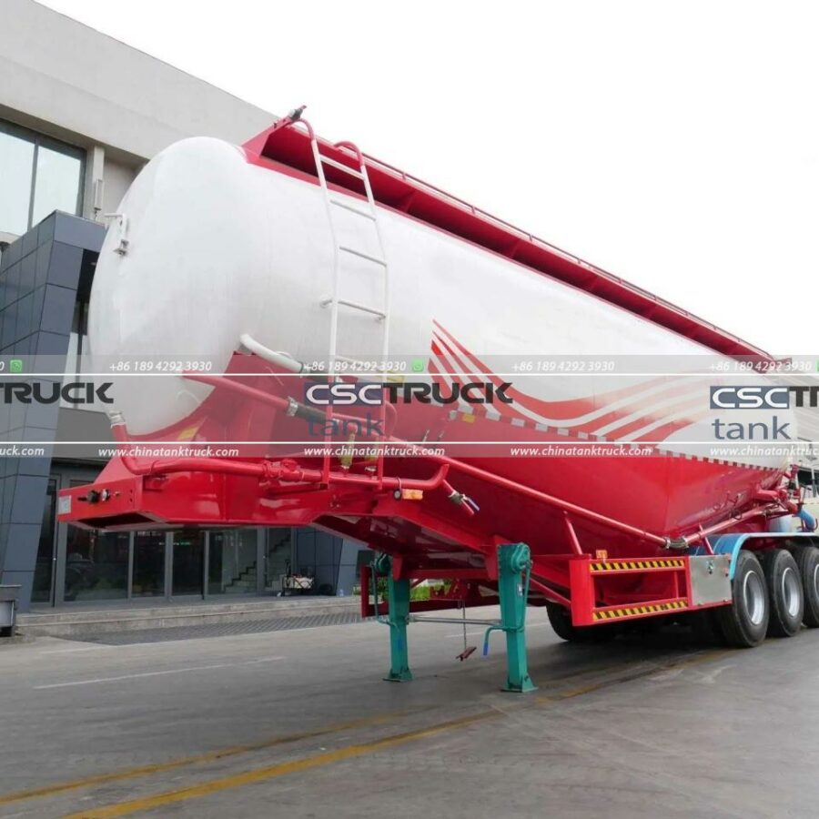 45 CBM Semi-Trailer Pneumatic Tank Truck