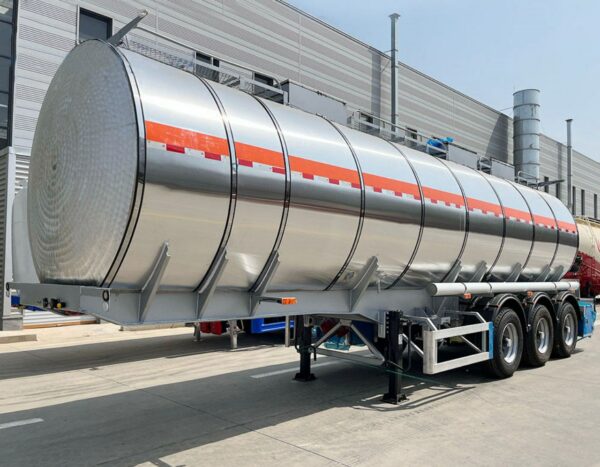 46 CBM Milk Tanker Semi Trailer (2)