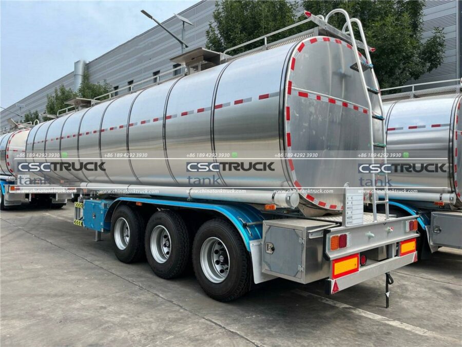 46 CBM Milk Tanker Semi Trailer (3)