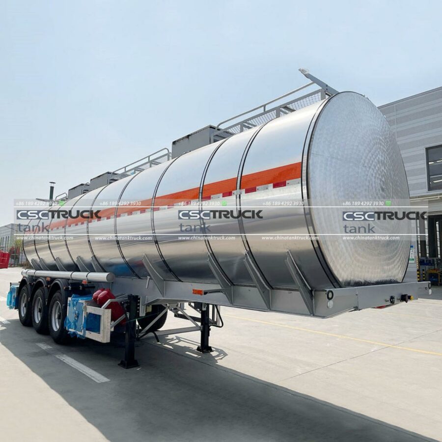 46 CBM Milk Tanker Semi Trailer