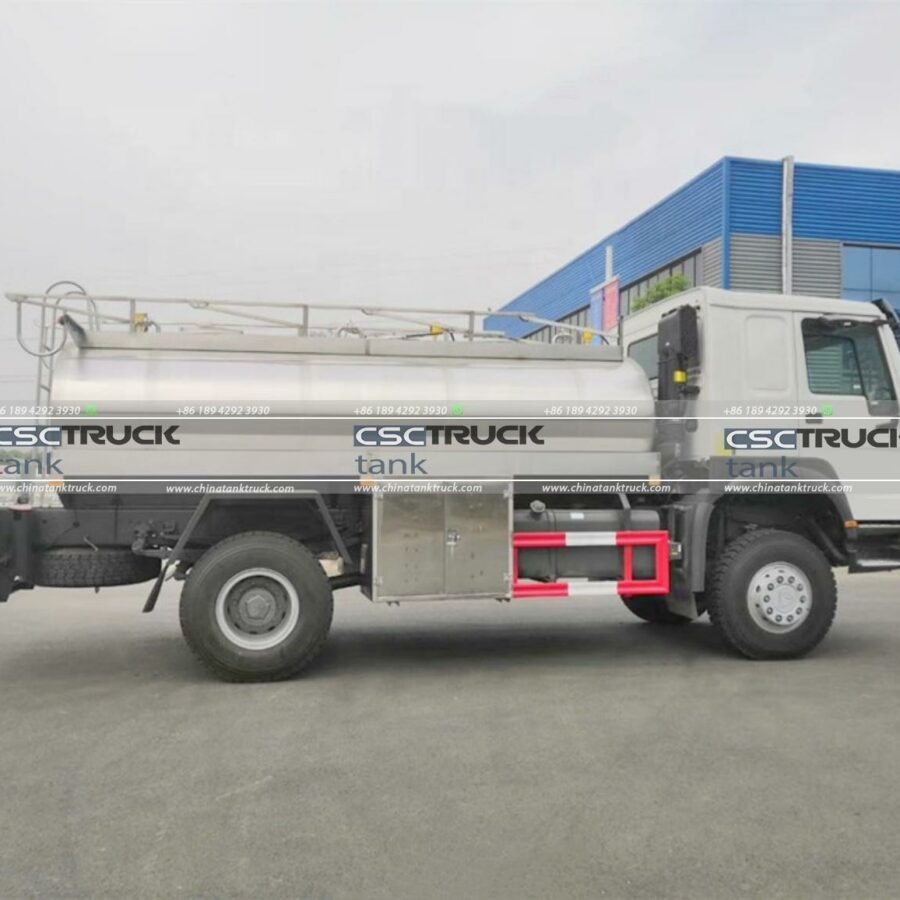 4WD 6000 Liters Milk Transport Truck (2)