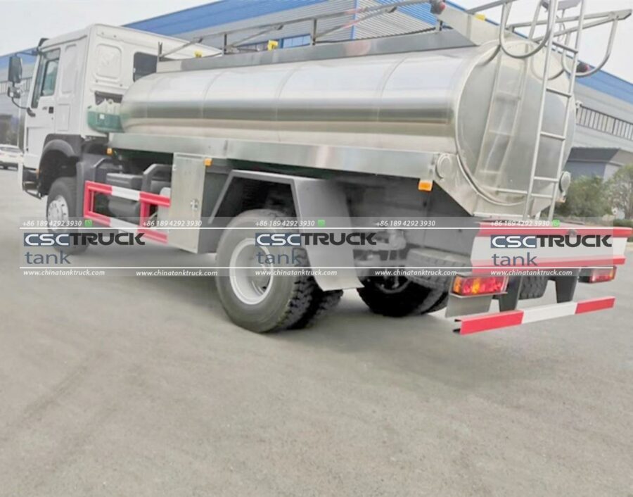 4WD 6000 Liters Milk Transport Truck (3)