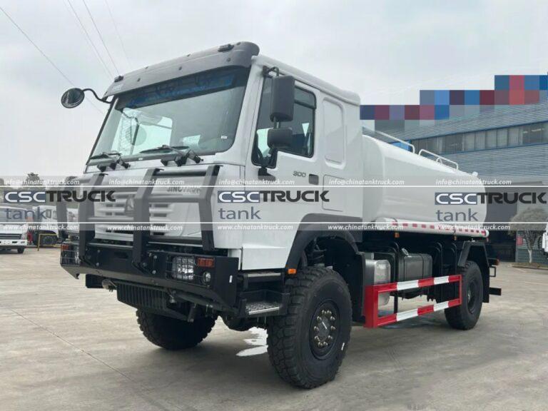 4x4 10000 Liters Water Tank Truck