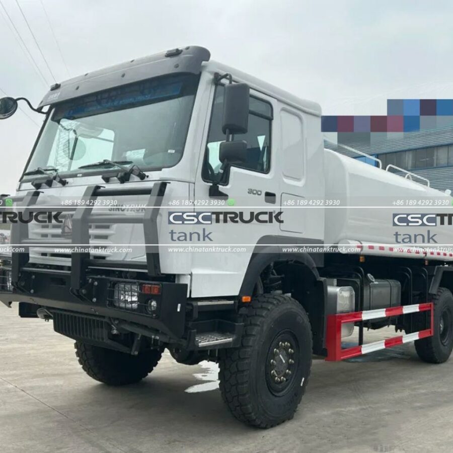 4x4 10000 Liters Water Tank Truck