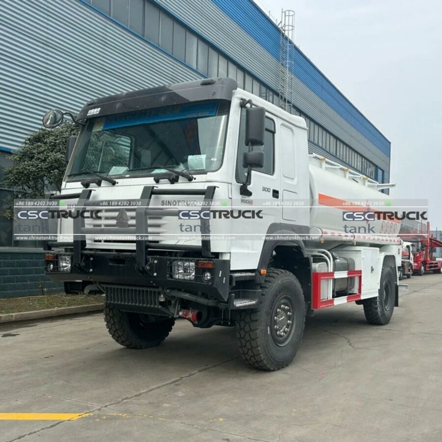 4×4 12000 Liters Crude Oil Tank Truck (3)