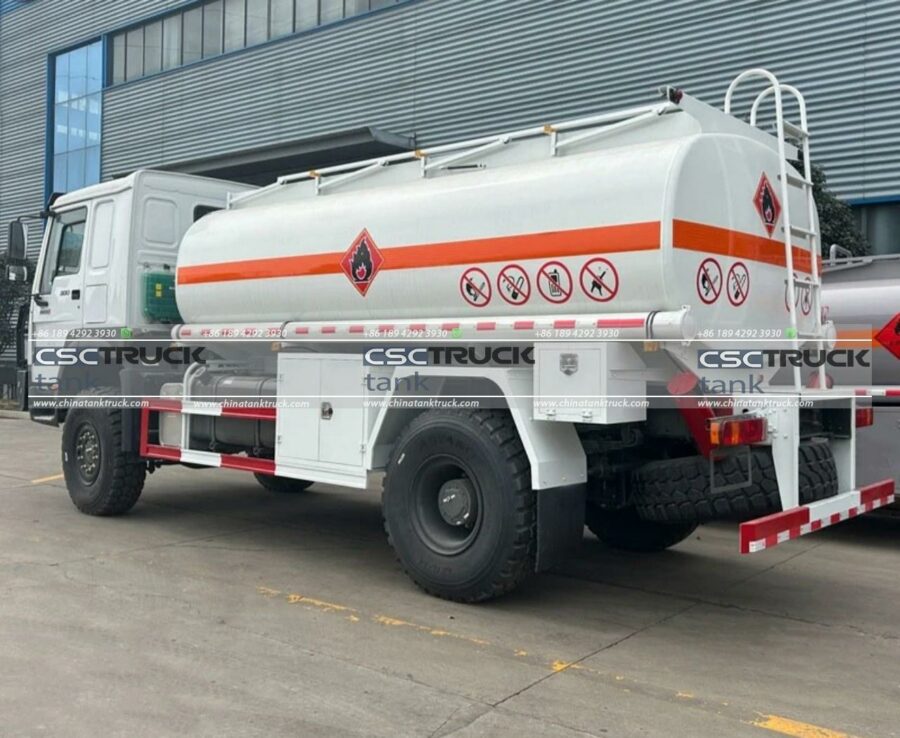 4×4 12000 Liters Crude Oil Tank Truck (4)