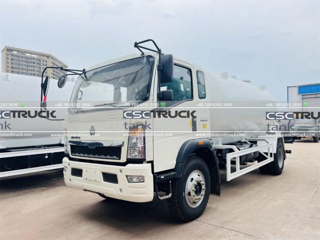 5000 Liters LPG Bobtail Dispenser Tank Truck