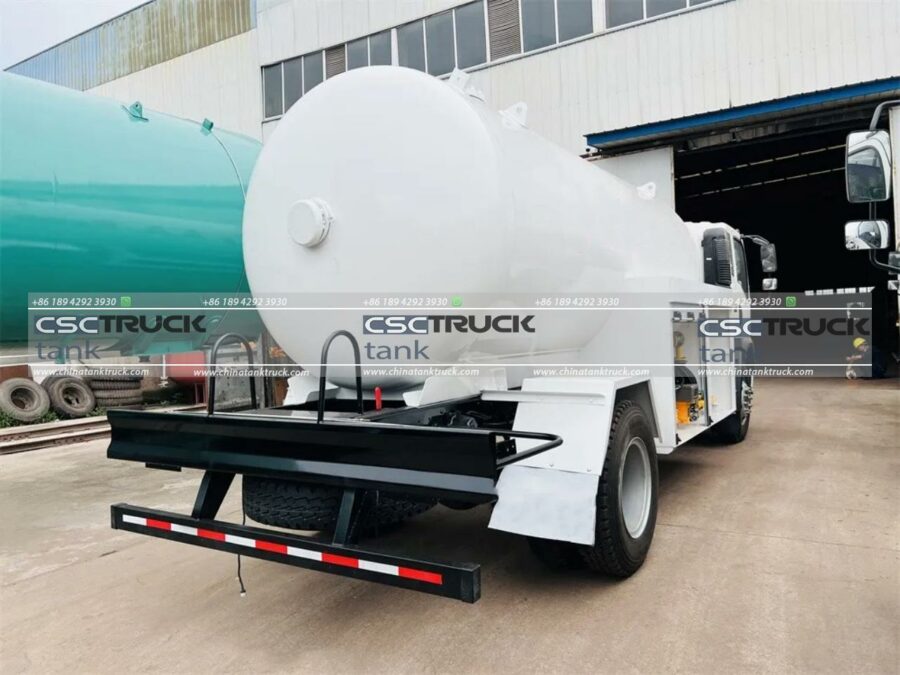 5000 Liters LPG Bobtail Dispenser Tank Truck (2)