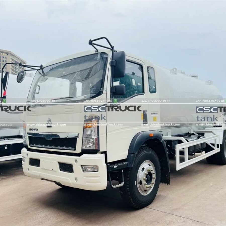 5000 Liters LPG Bobtail Dispenser Tank Truck