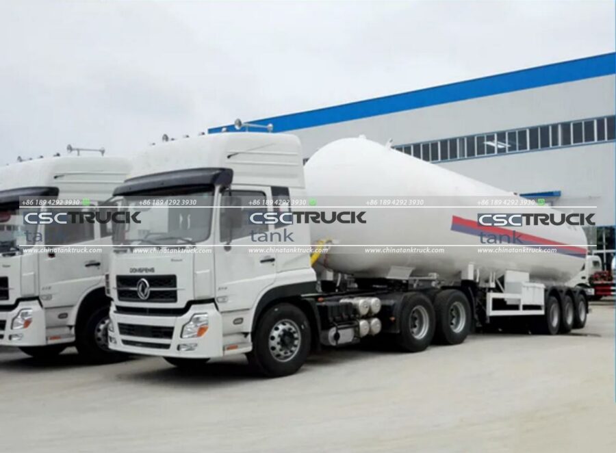 57 CBM LPG Tanker Semi Trailer