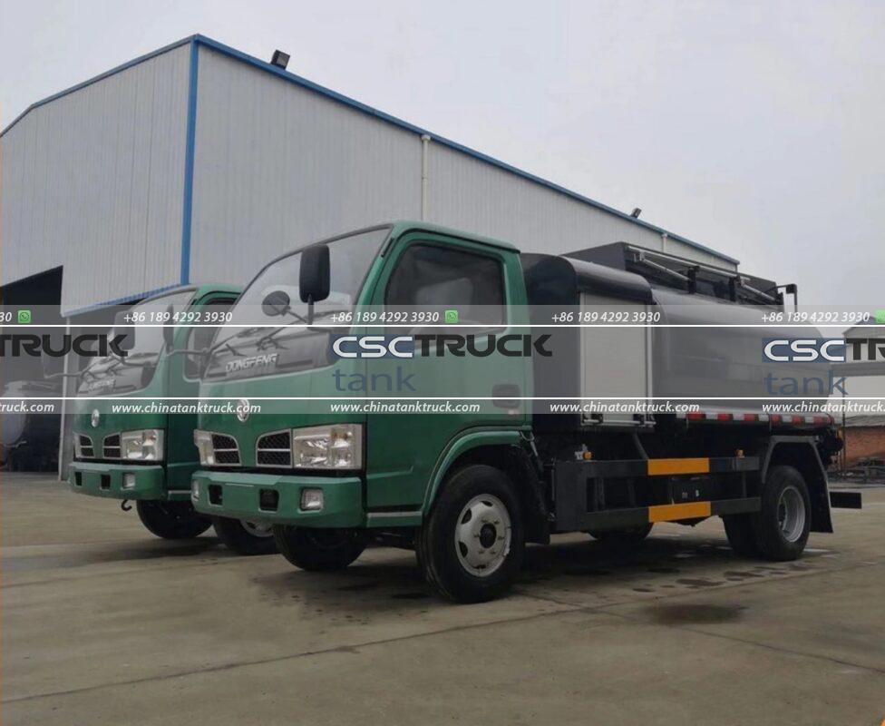 5CBM Crude Oil Tank Truck