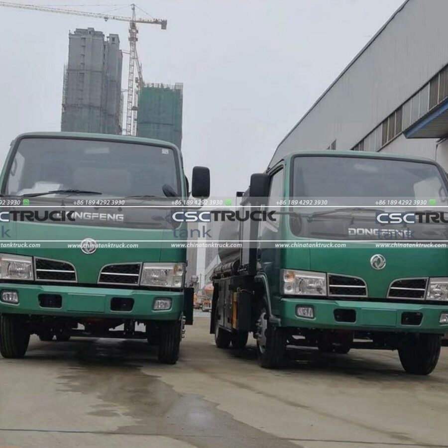 5CBM Crude Oil Tank Truck (2)