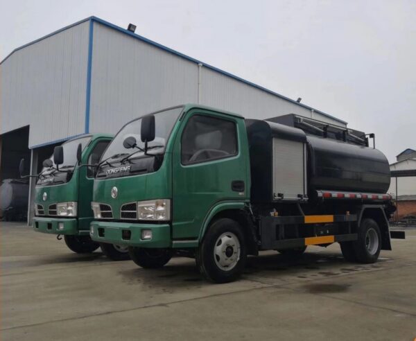 5CBM Crude Oil Tank Truck