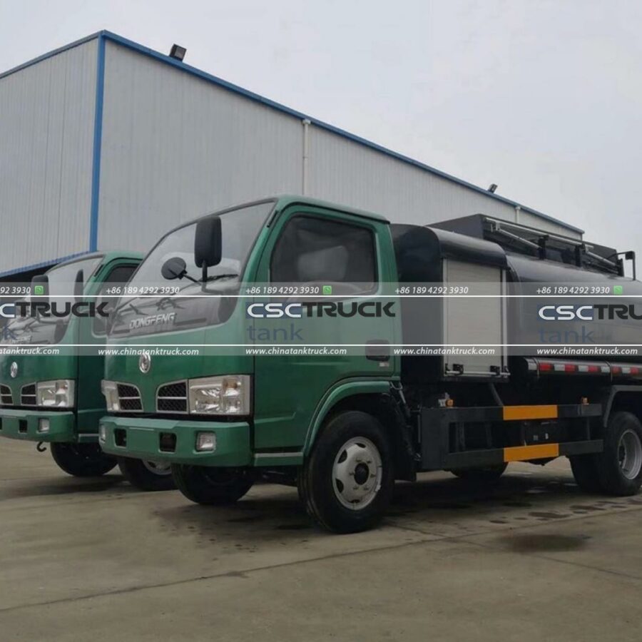 5CBM Crude Oil Tank Truck