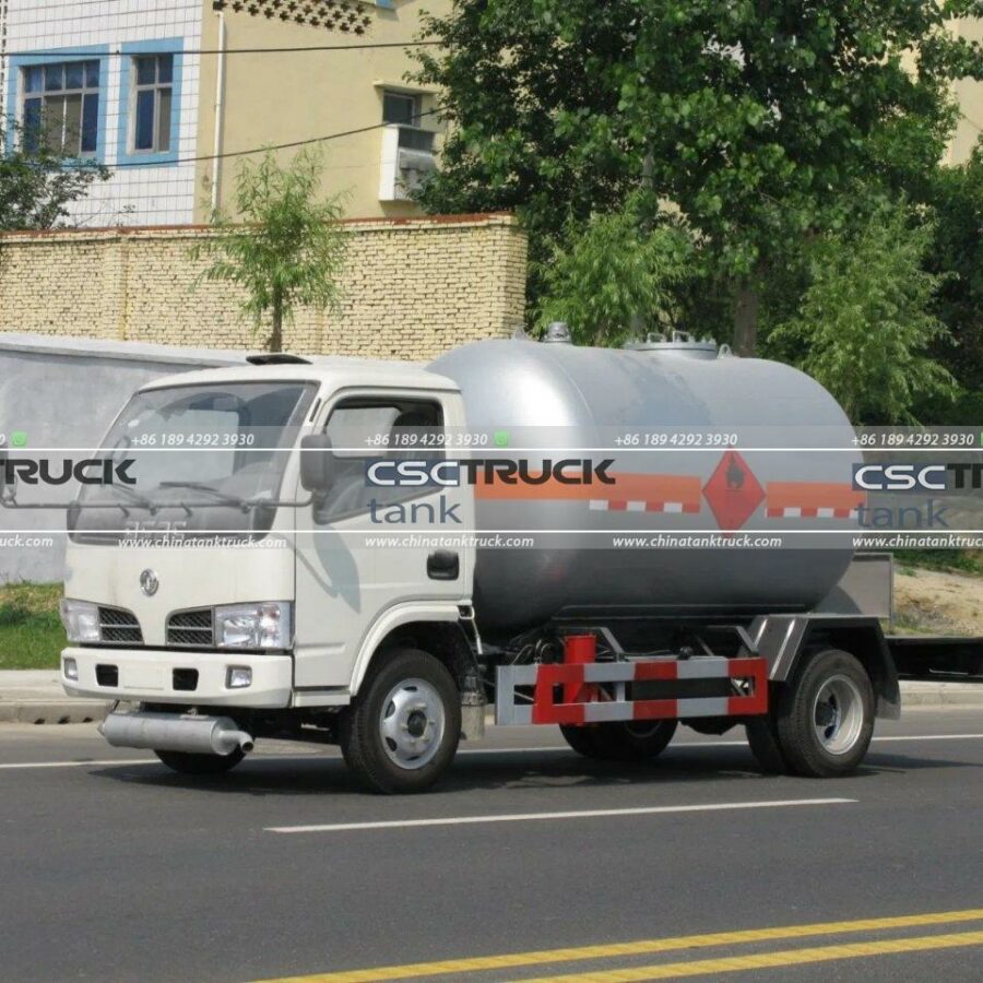 5CBM Small Mobile LPG Refilling Truck