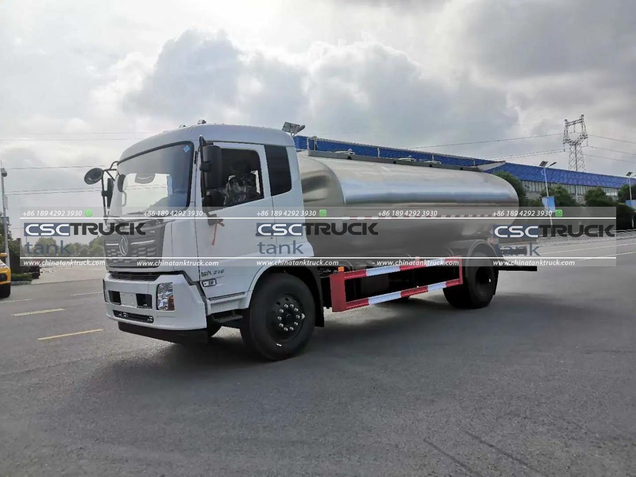 6 Wheelers 10 CBM Milk Tank Truck (2)