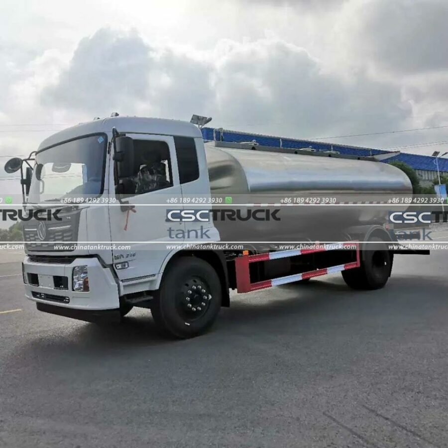 6 Wheelers 10 CBM Milk Tank Truck (2)