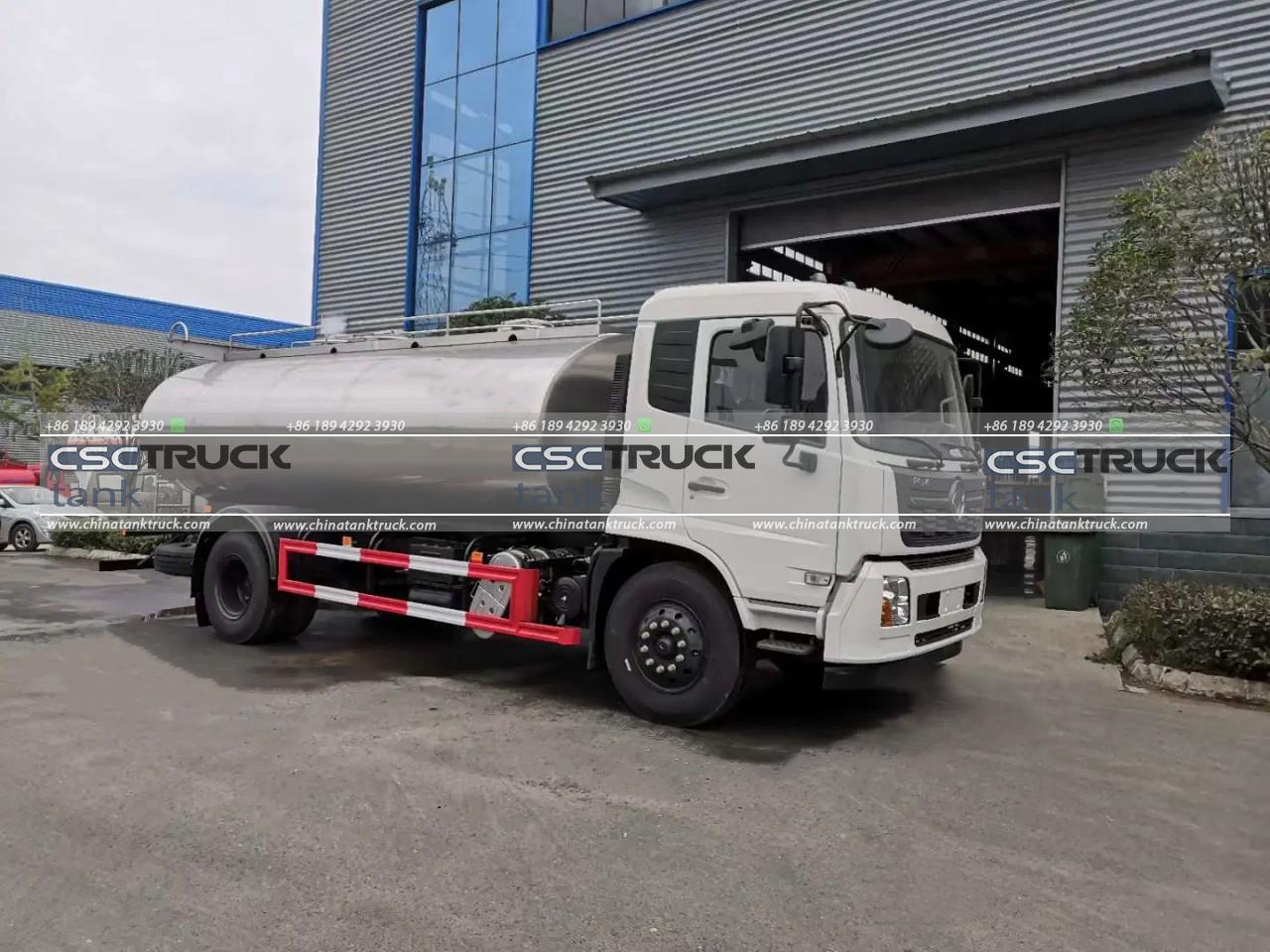 6 Wheelers 10 CBM Milk Tank Truck (3)